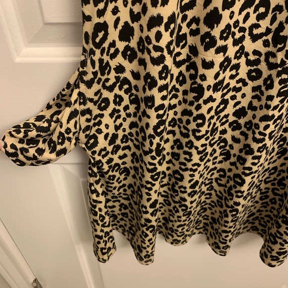 NWT Leopard Print Sleeveless Dress - Picture 5 of 6